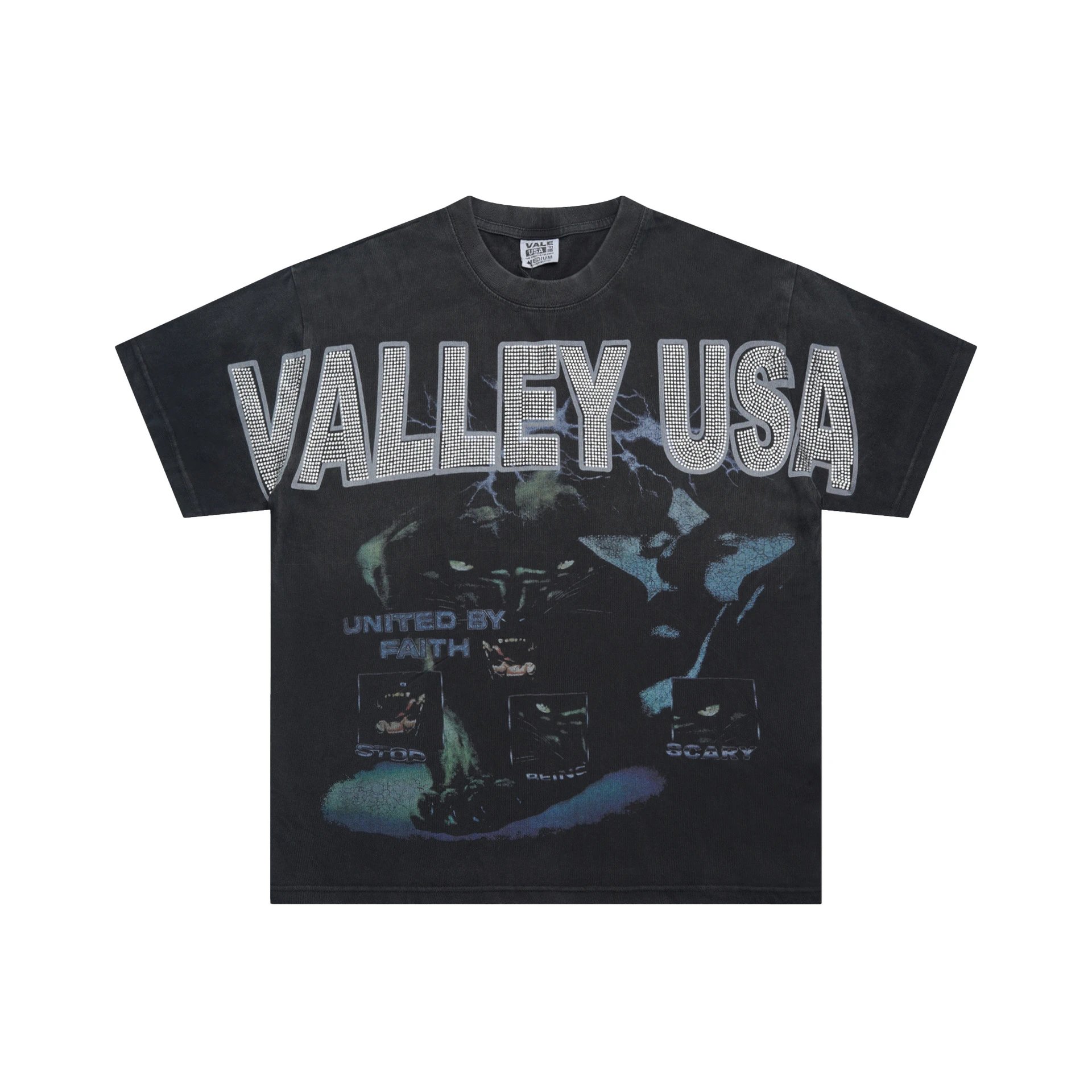Vale Dreams gray T-shirt in casual streetwear style - Image 36