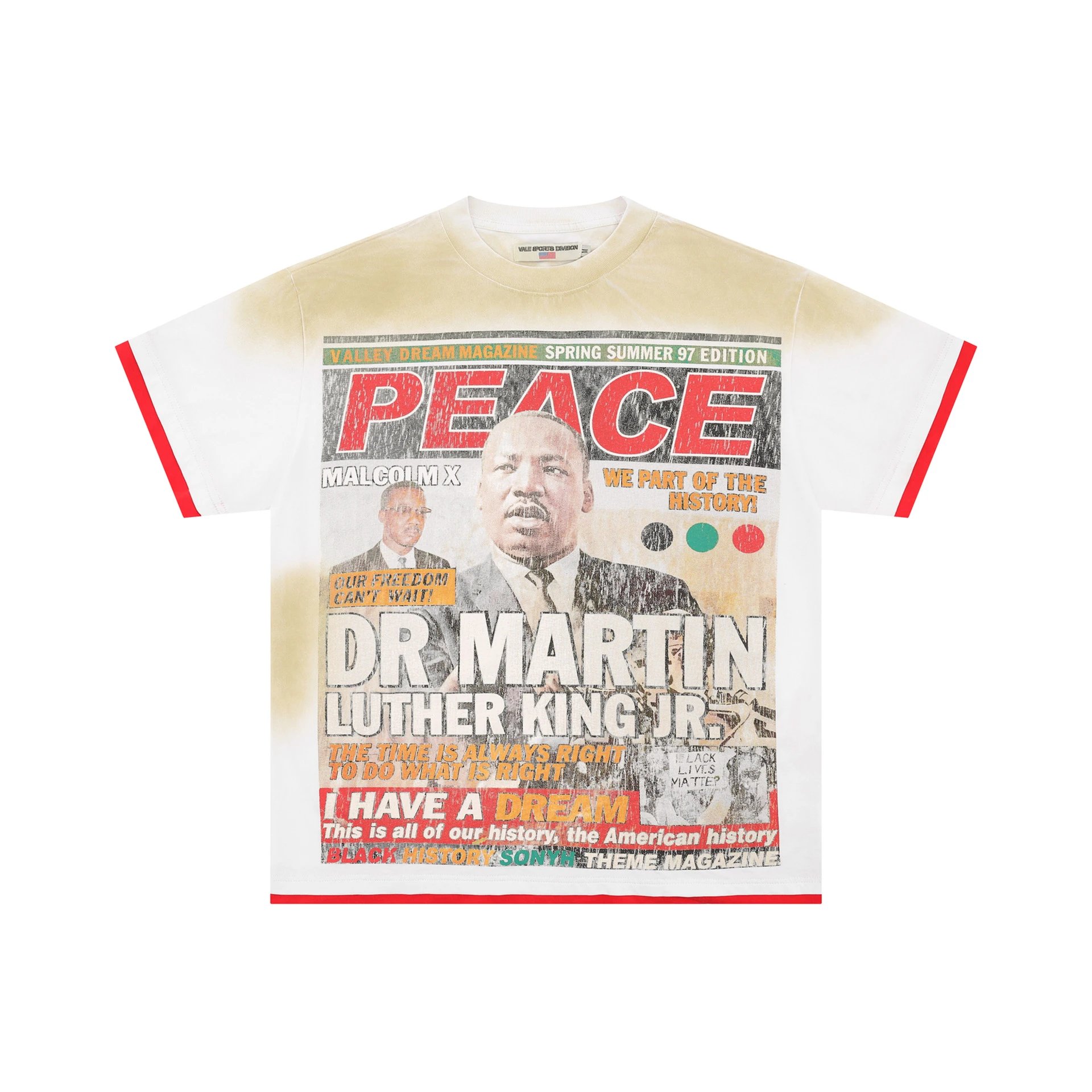 Vale Dreams gray T-shirt in casual streetwear style - Image 5
