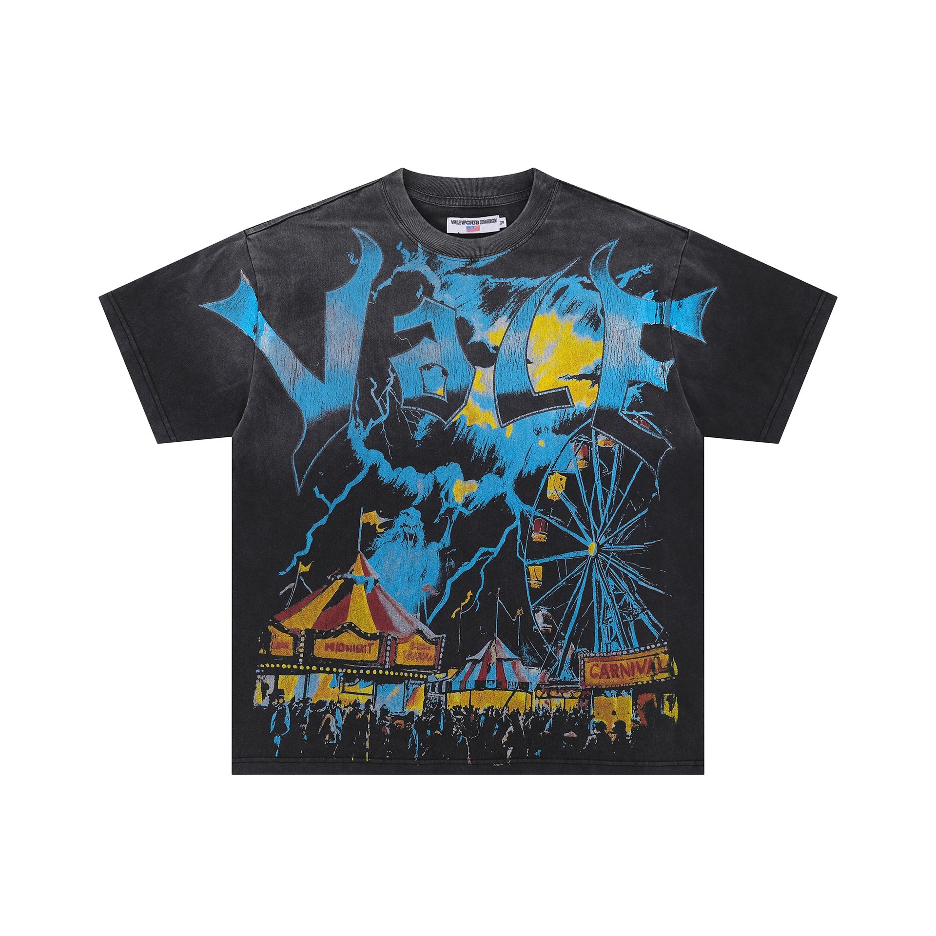 Vale Dreams gray T-shirt in casual streetwear style - Image 8