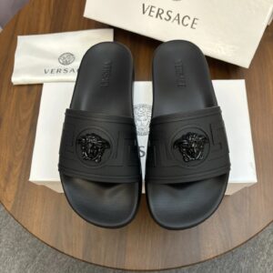 Versace slides black