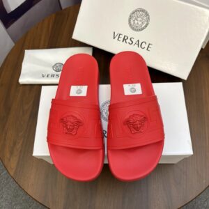 Versace slides red