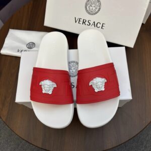 Versace slides red