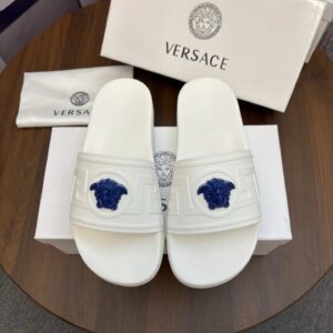 Versace slides white