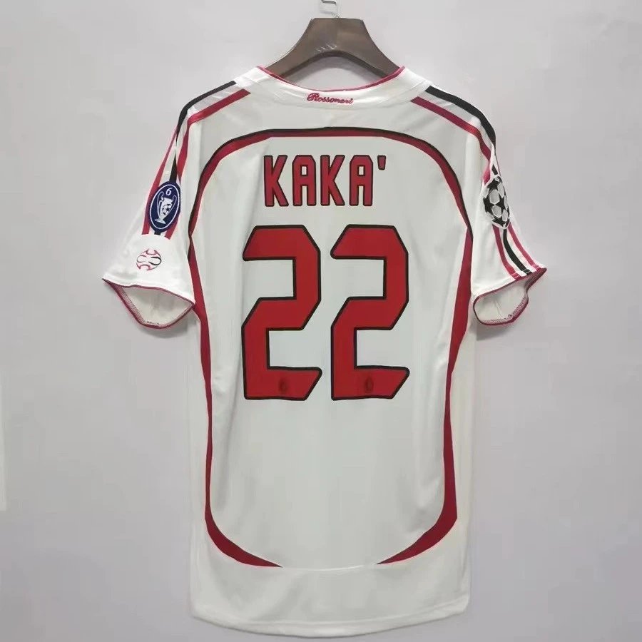 Ajax white football jersey in retro sports style - Image 2