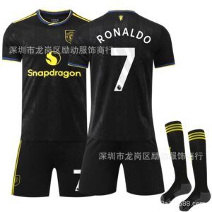 Al Nassr football jersey black
