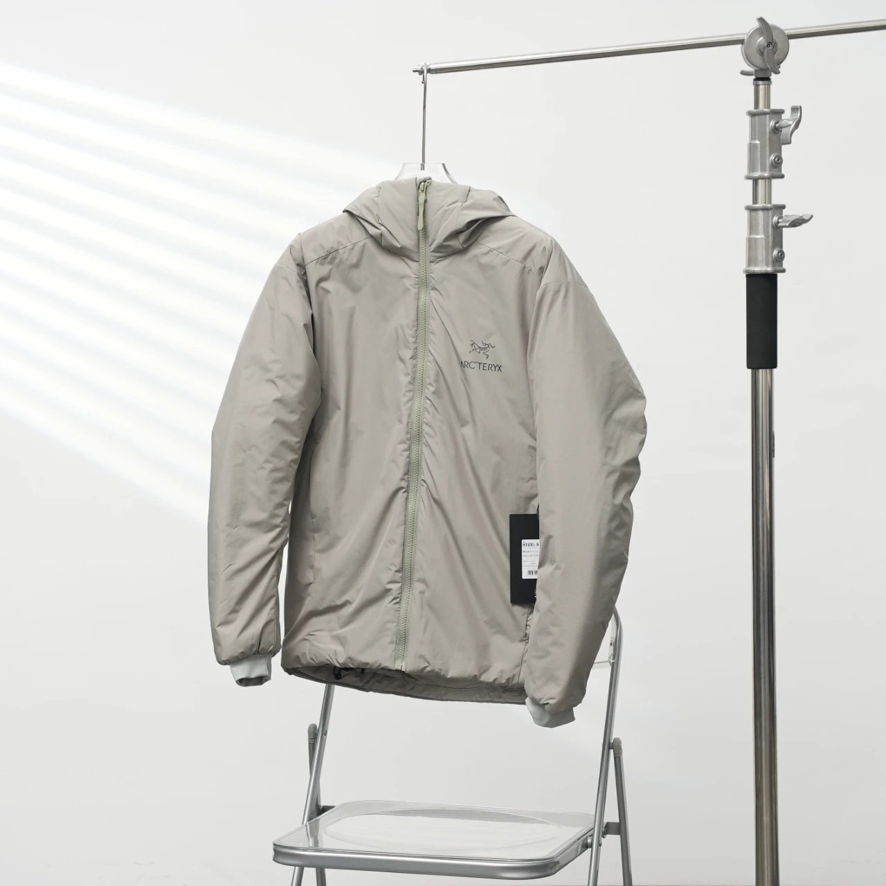 Arc'teryx shell jacket gray