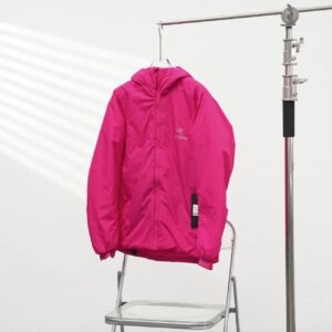 Arc'teryx shell jacket pink