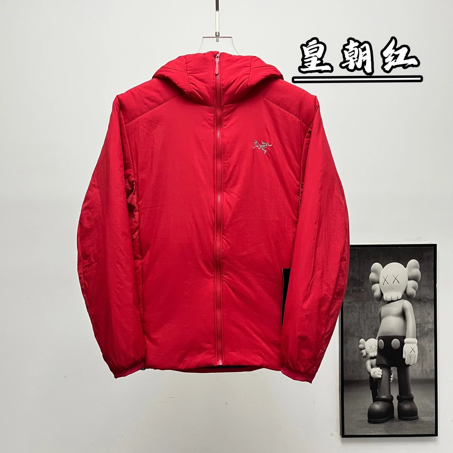 Arc'teryx shell jacket red