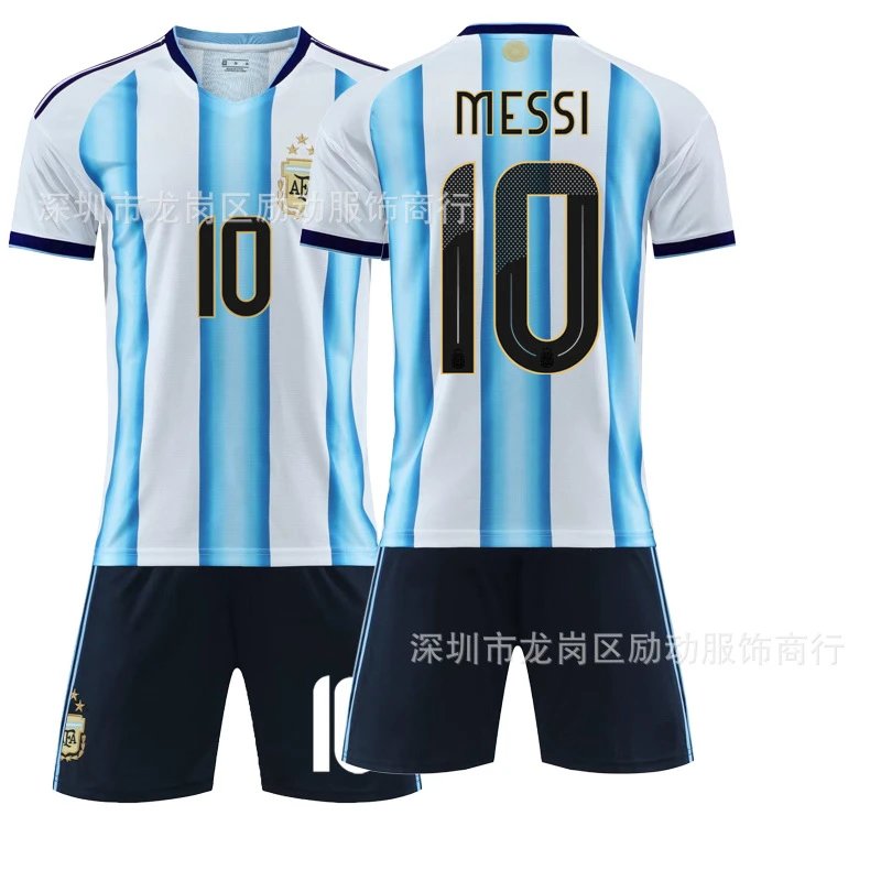 Argentina blue football jersey in retro sports style - Image 13