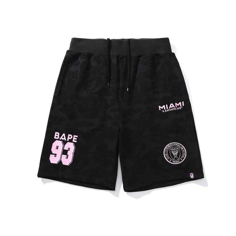 Bape athletic shorts black