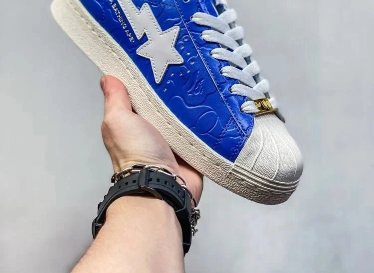 Bape black sneakers in classic athletic style - Image 3