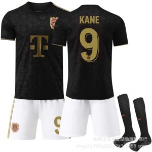 Bayern Munich football jersey black