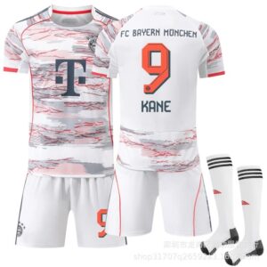Bayern Munich football jersey gray