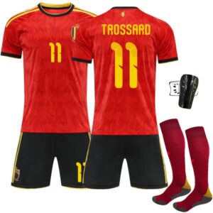 Belgium football jersey black
