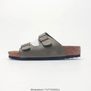 Birkenstock slides gray