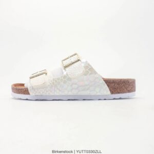 Birkenstock slides white