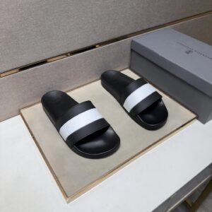 Brunello Cucinelli slides black