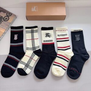 Burberry socks black