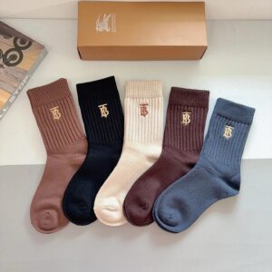 Burberry socks blue