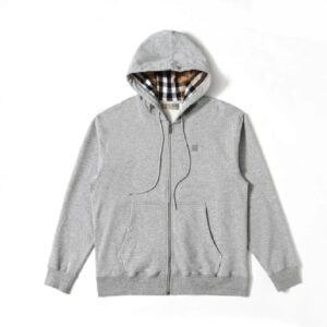 Burberry hoodie gray