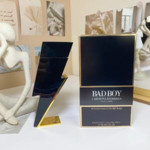 Carolina Herrera Bad Boy fragrance black