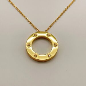 Cartier necklace gold