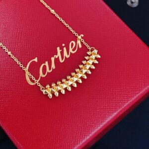 Cartier necklace gold