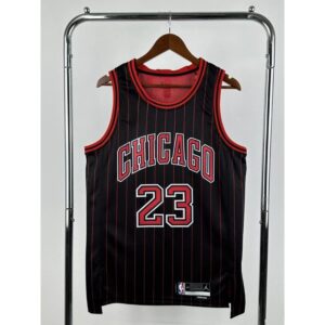 Chicago Bulls basketball jersey black