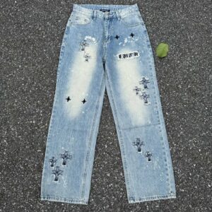 Chrome Hearts jeans blue