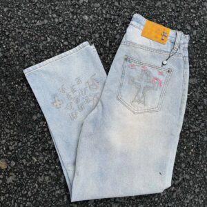 Chrome Hearts jeans blue