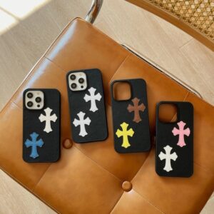 Chrome Hearts cross phone case