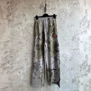 Chrome Hearts casual pants gray