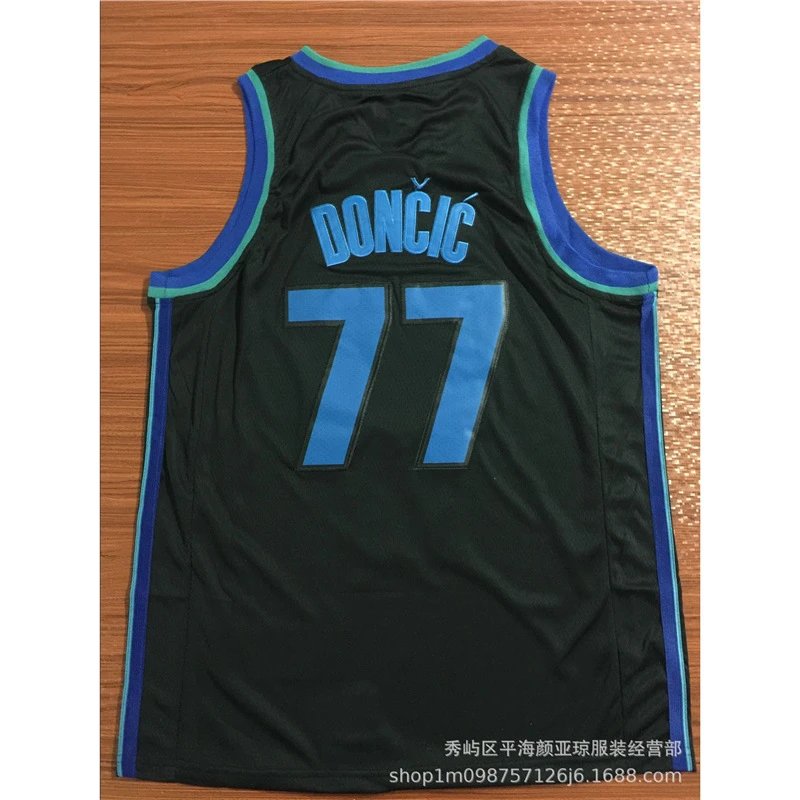 Dallas Mavericks embroidered multicolor basketball jersey collection - Image 6