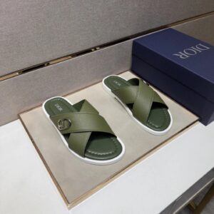 Dior slides green