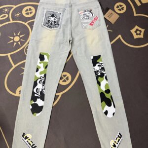 Evisu jeans white
