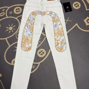 Evisu jeans white