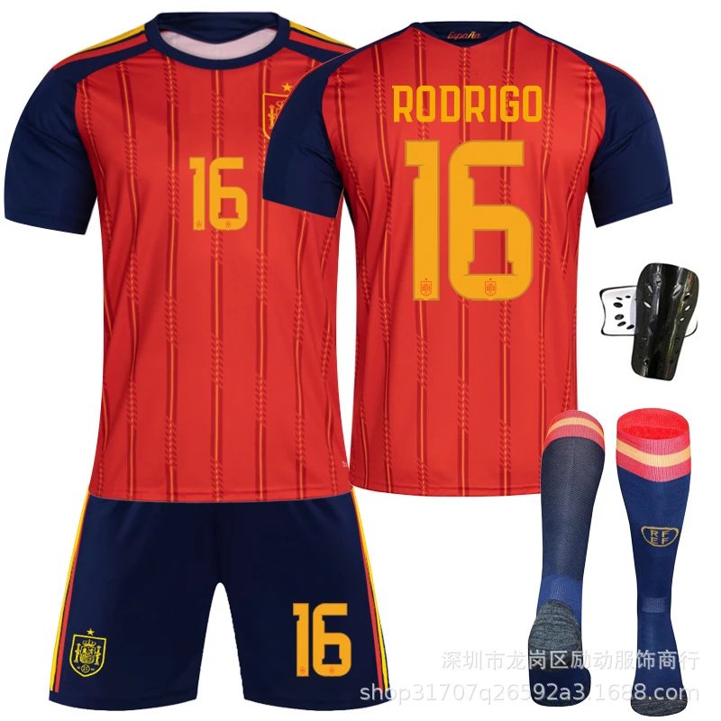 FC Barcelona red football jersey in retro sports style - Image 13