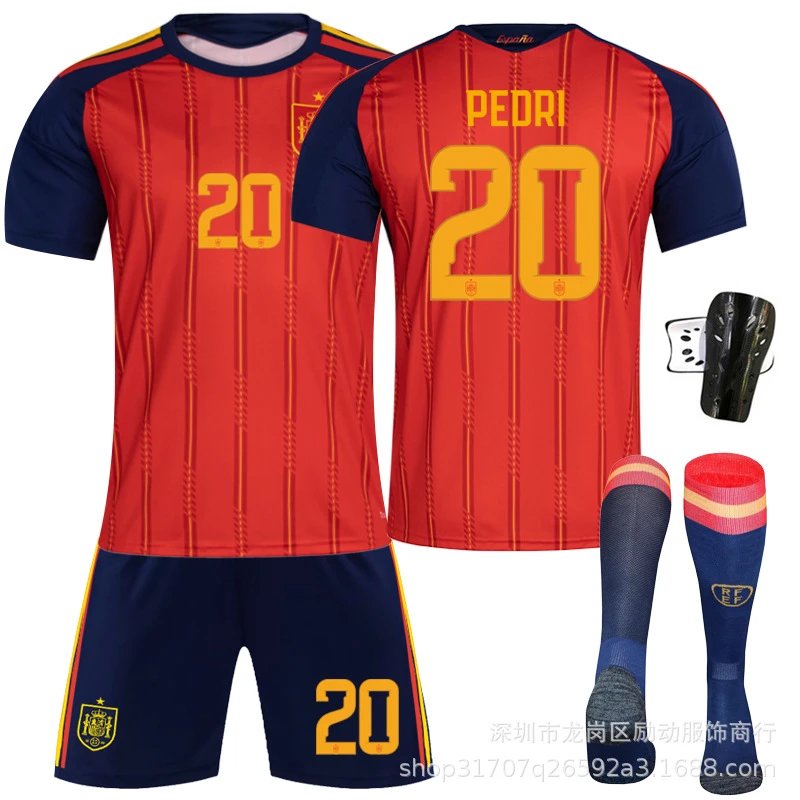 FC Barcelona red football jersey in retro sports style - Image 16