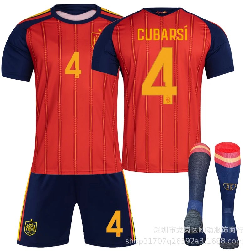 FC Barcelona football jersey red