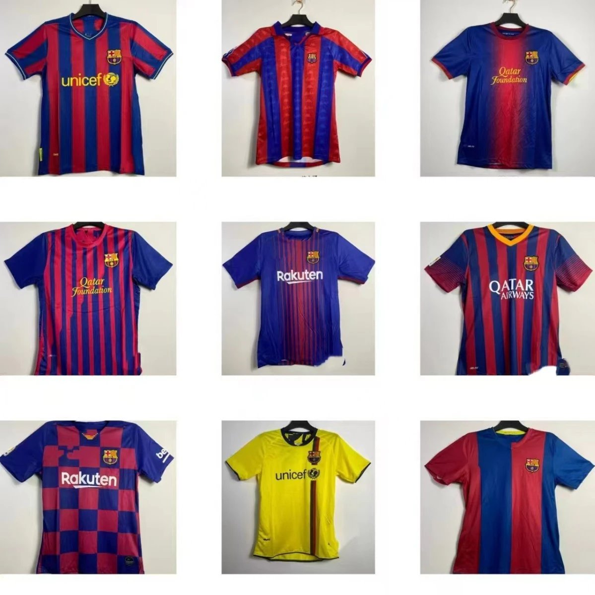 FC Barcelona football jersey white