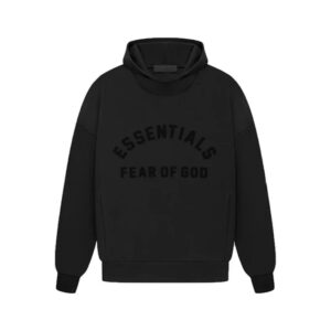 Fear of God Essentials hoodie black