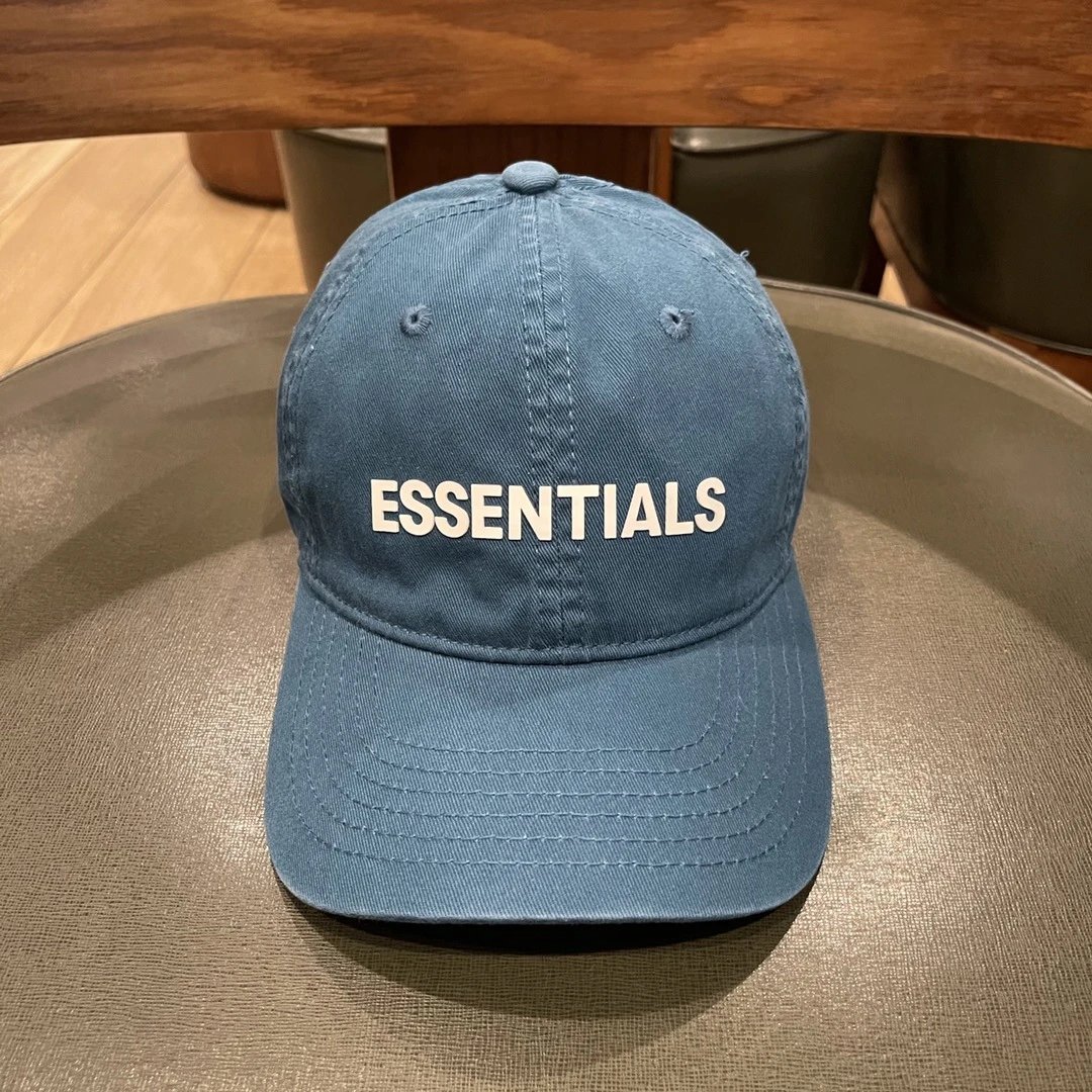 Fear of God Essentials gray baseball cap in modern everyday style - Image 3