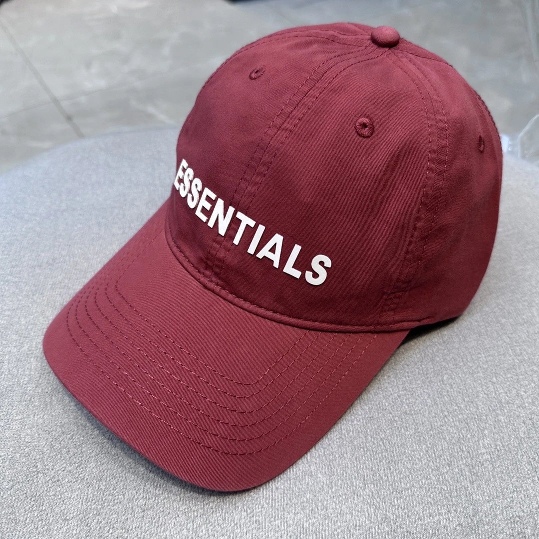 Fear of God Essentials gray baseball cap in modern everyday style - Image 23