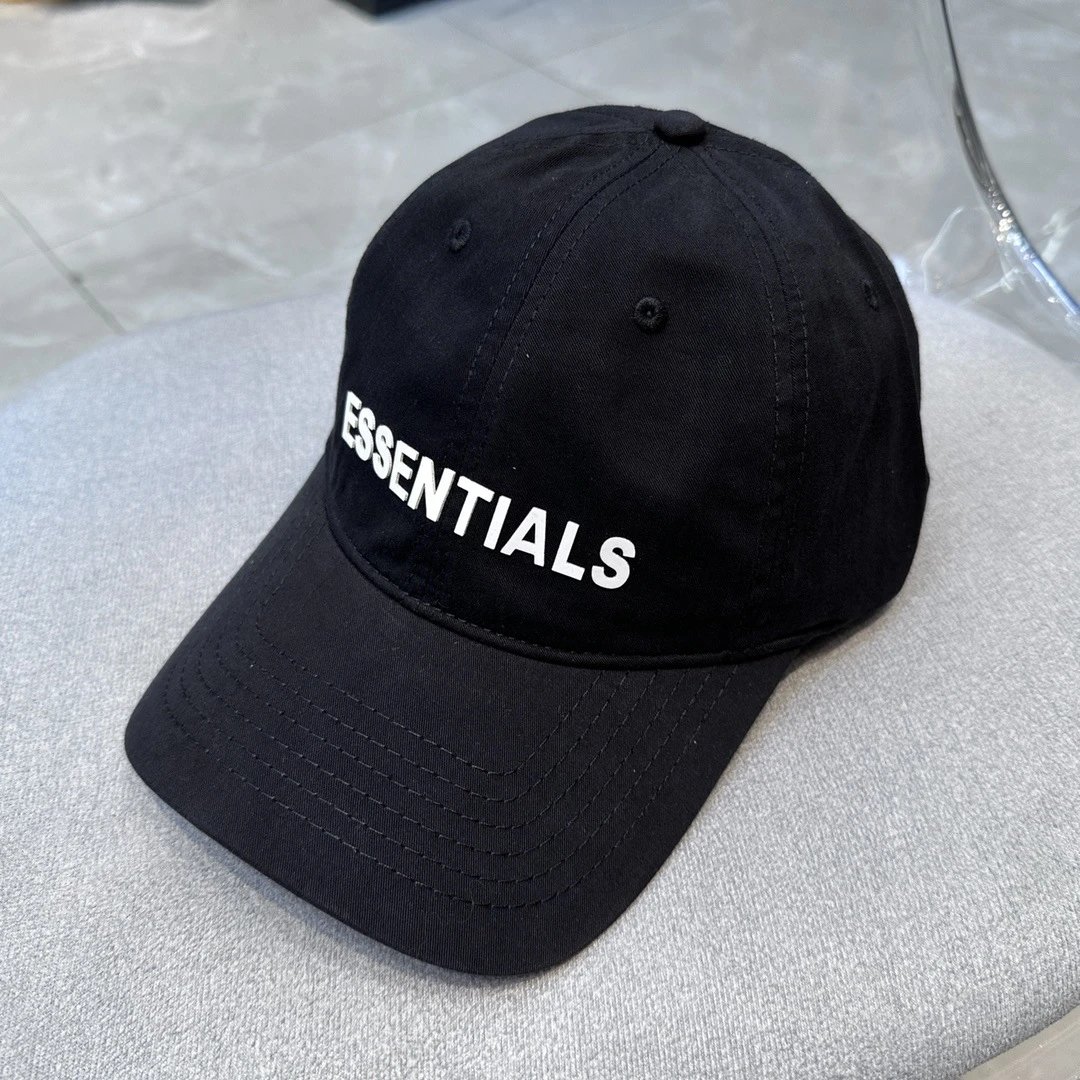 Fear of God Essentials gray baseball cap in modern everyday style - Image 28