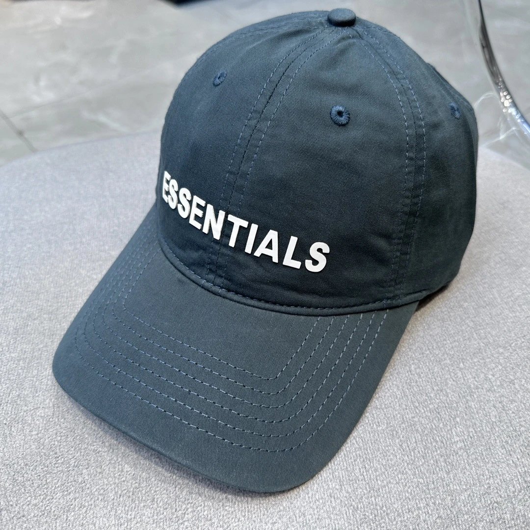 Fear of God Essentials gray baseball cap in modern everyday style - Image 30