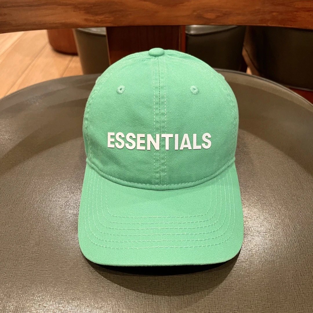 Fear of God Essentials gray baseball cap in modern everyday style - Image 4