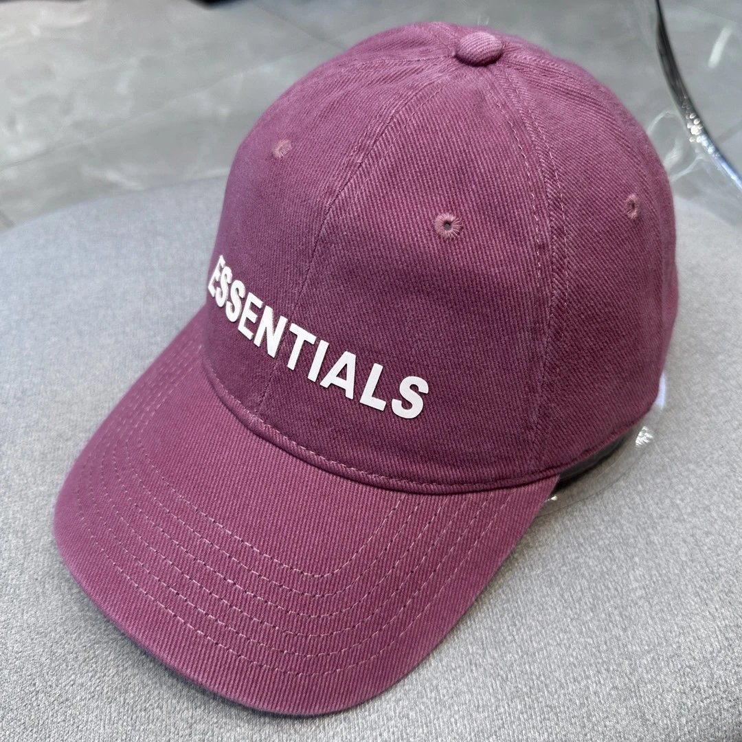 Fear of God Essentials gray baseball cap in modern everyday style - Image 31