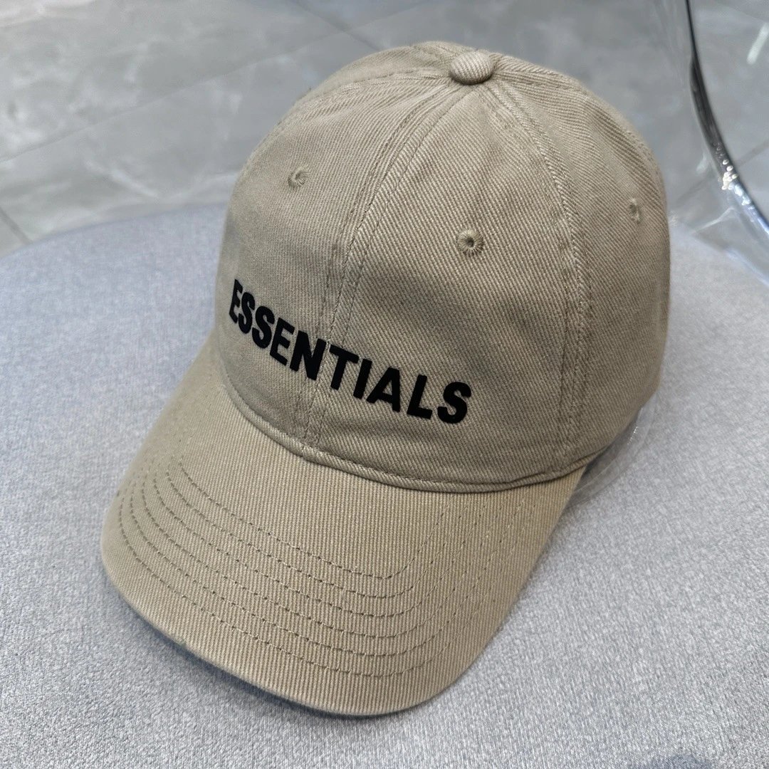 Fear of God Essentials gray baseball cap in modern everyday style - Image 33