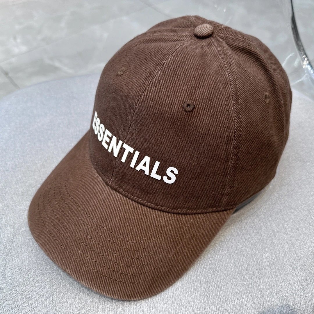 Fear of God Essentials gray baseball cap in modern everyday style - Image 35