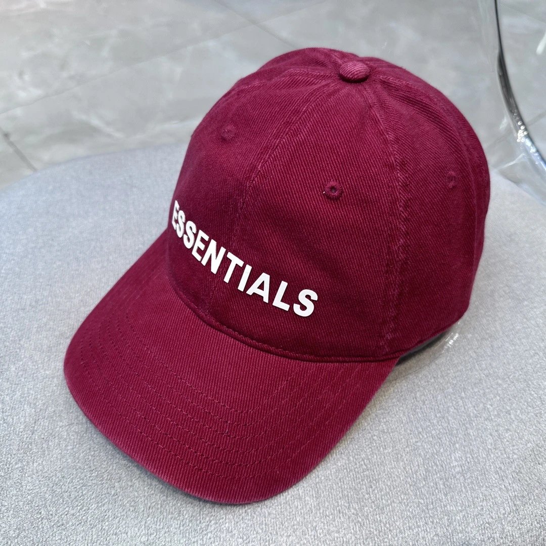 Fear of God Essentials gray baseball cap in modern everyday style - Image 38
